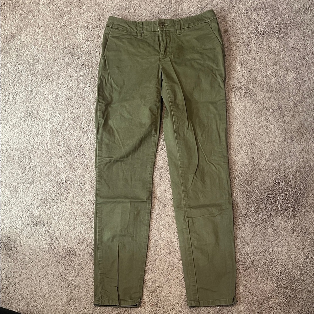Tommy Hilfiger Olive Skinny Pants